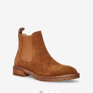 Steve Madden Leopold chestnut suede